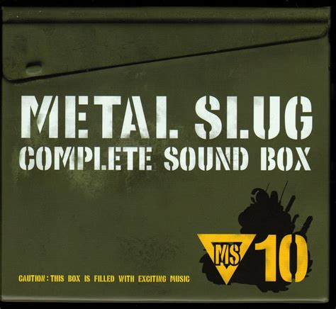 Metal Slug Complete Sound Music Box, Brand New/Sealed!